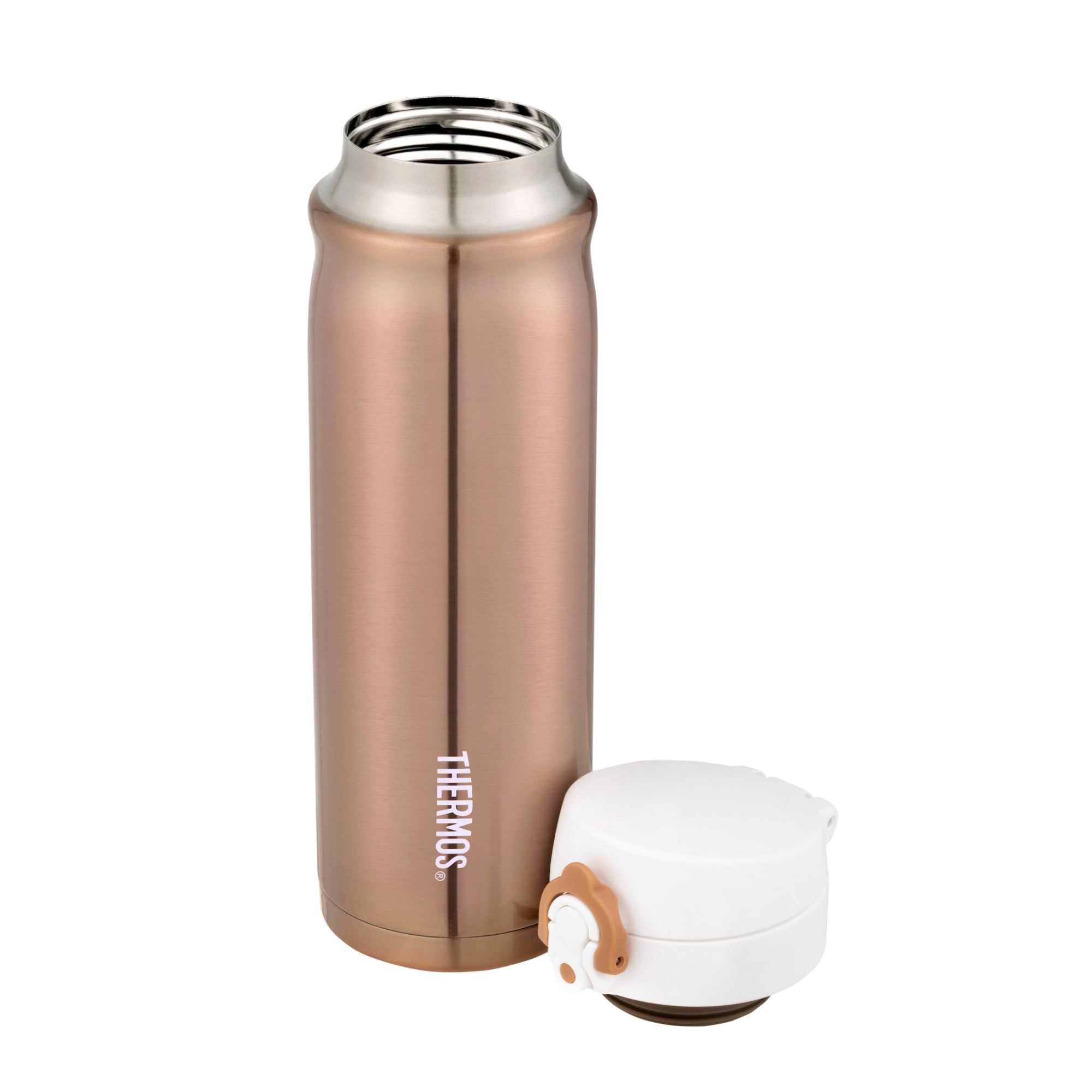 Thermos 470ml Vacuum Insulated Drink Bottle 2 Pack - Rose Gold & Matte Black