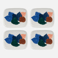 Marimekko Oiva/Pyykki 4 Piece Plate Set
