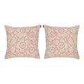 Marimekko Pieni/Piirto/Unikko Cushion Cover 2 Piece Set - Linen/Terracotta