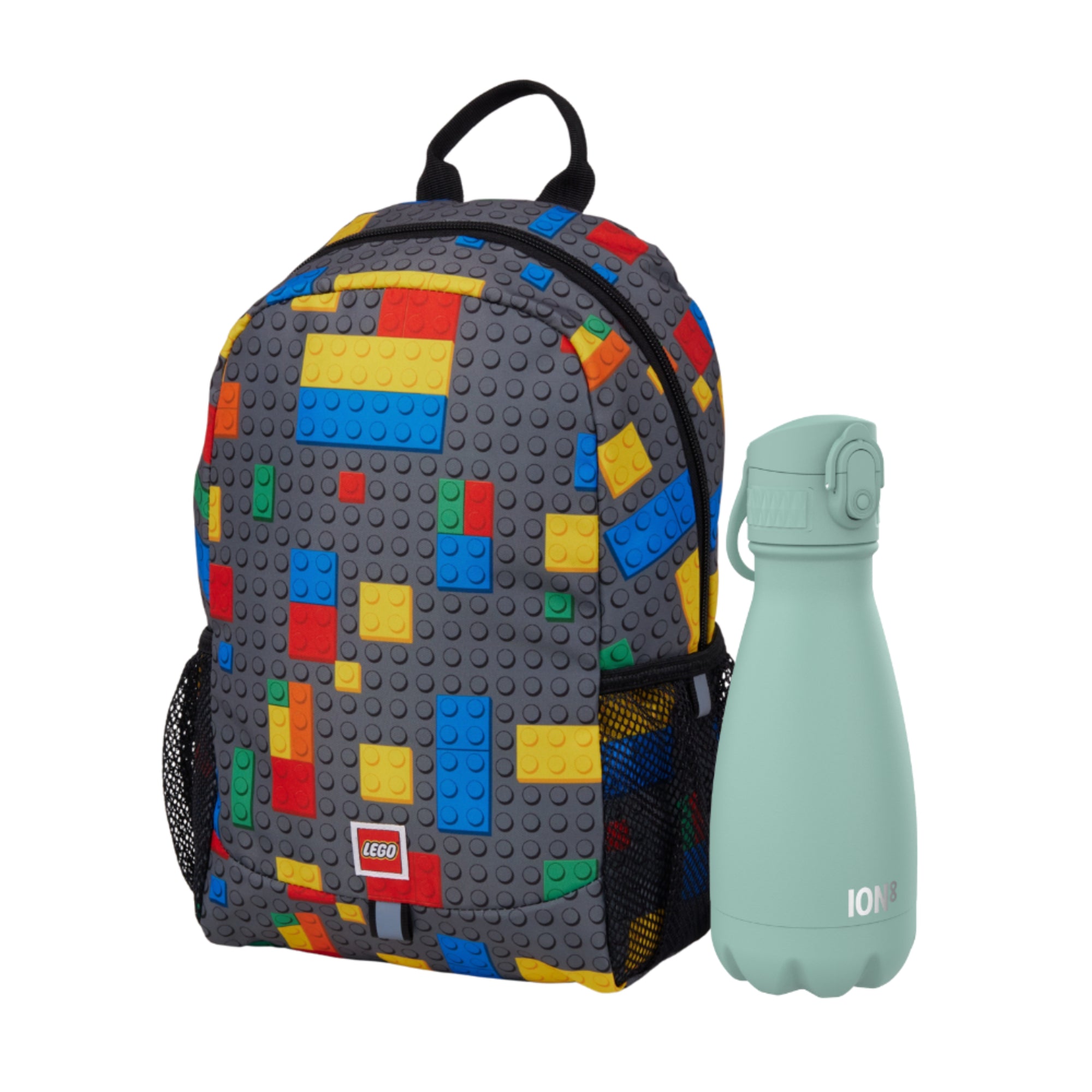 LEGO Kids Colourful Backpack with ION8 Bottle
