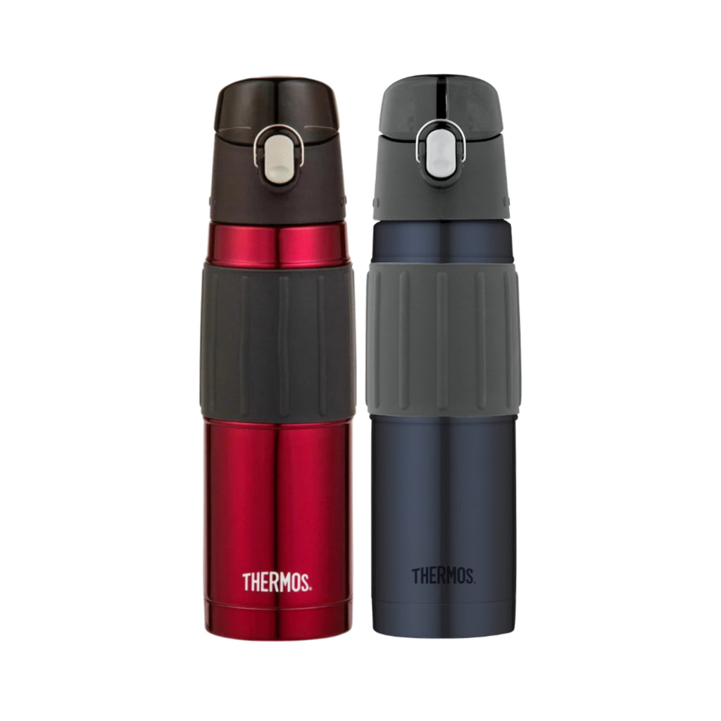 Thermos 530ml Vacuum Insulated Hydration Bottle 2 Pack - Midnight Blue & Red