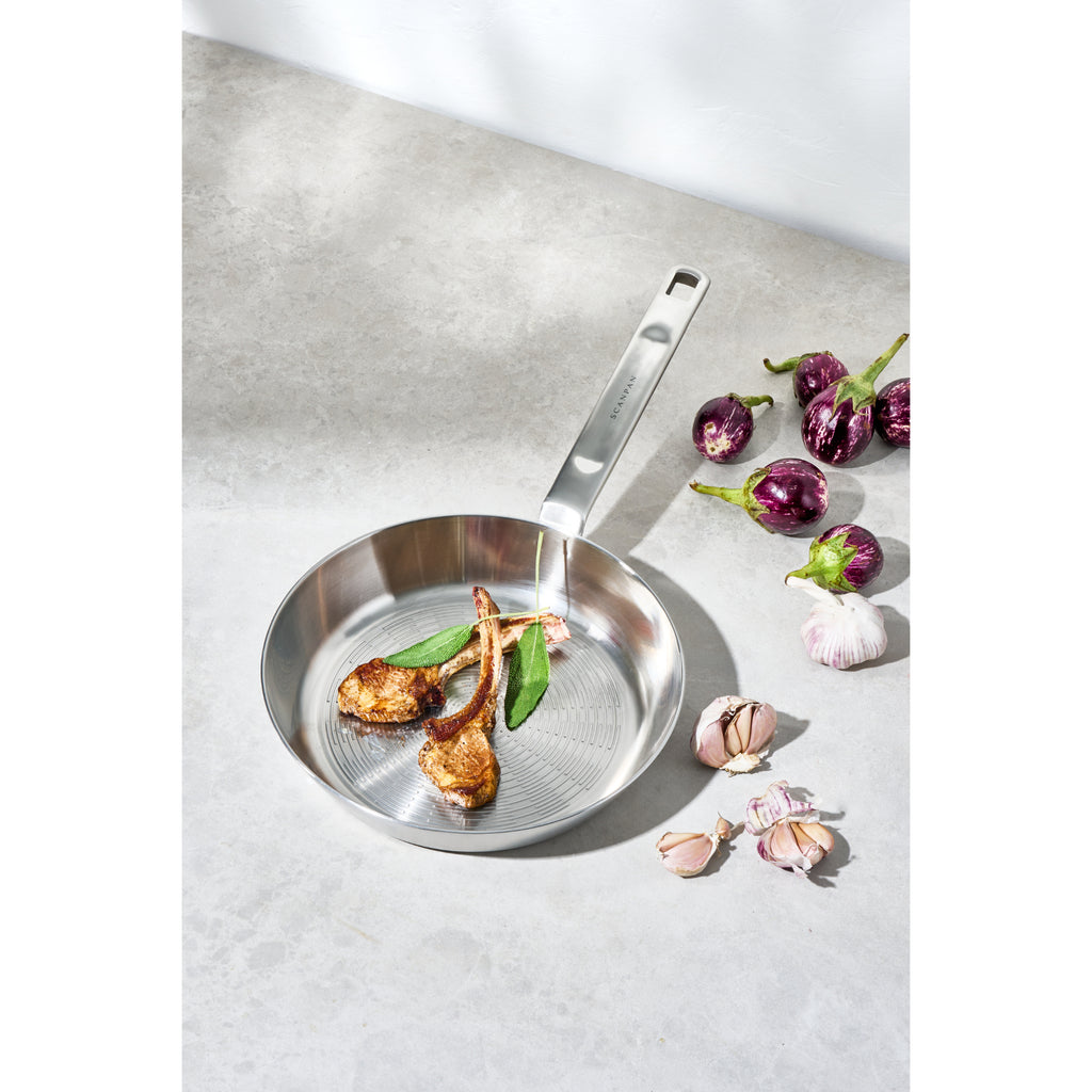 Scanpan Elektra 20cm  & 26cm Fry Pan Set - Silver