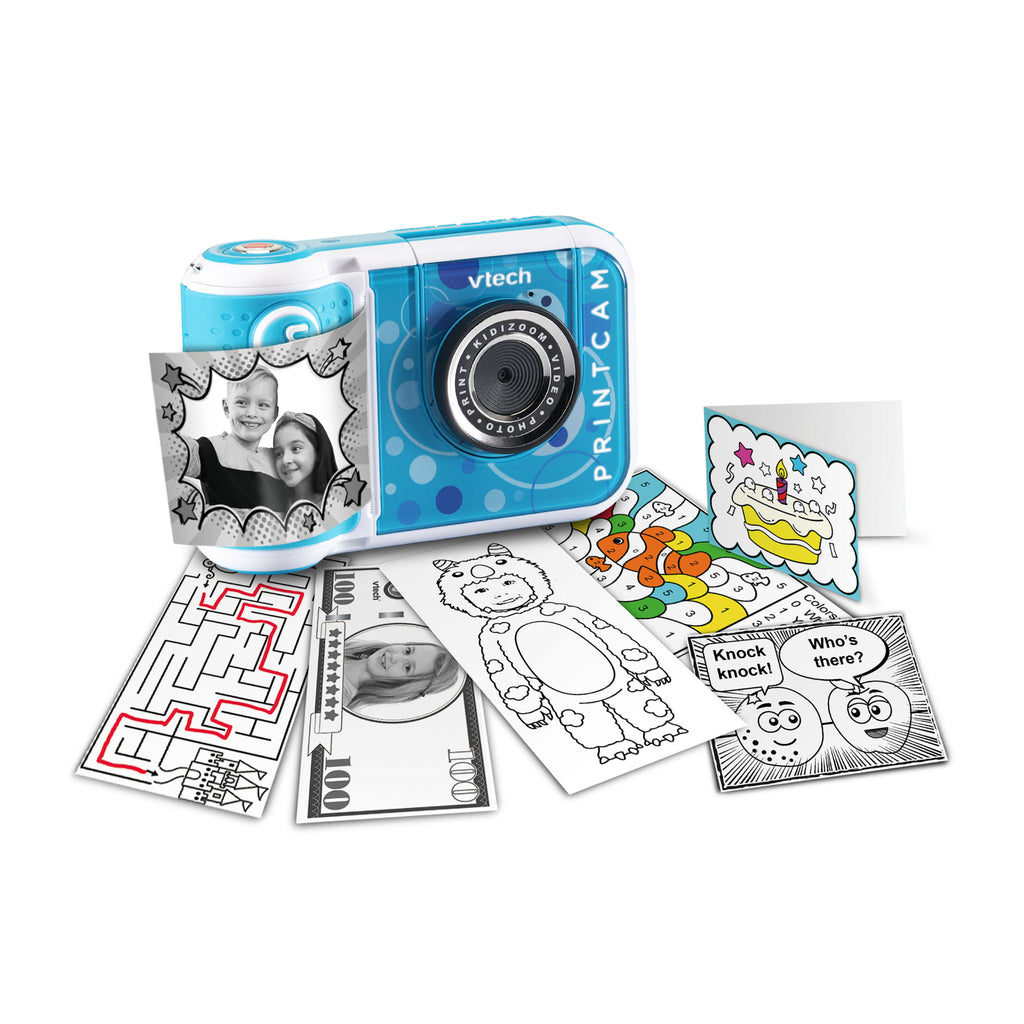 Kidizoom Print Cam with Bonus Paper Pack - Blue