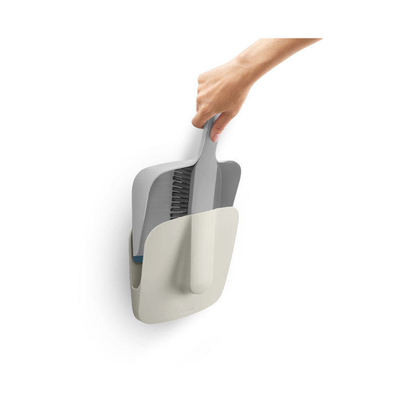 Joseph Joseph CleanTech? Wall-Mounted Dustpan, Brush and Broom Set