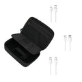 Moki Travel Case & 3 Cables Pack - White