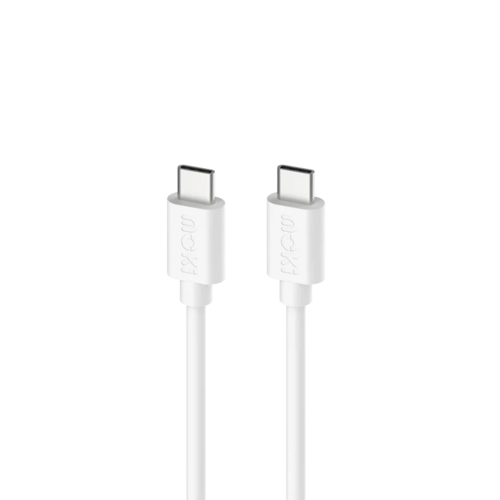 Moki Travel Case & 3 Cables Pack - White
