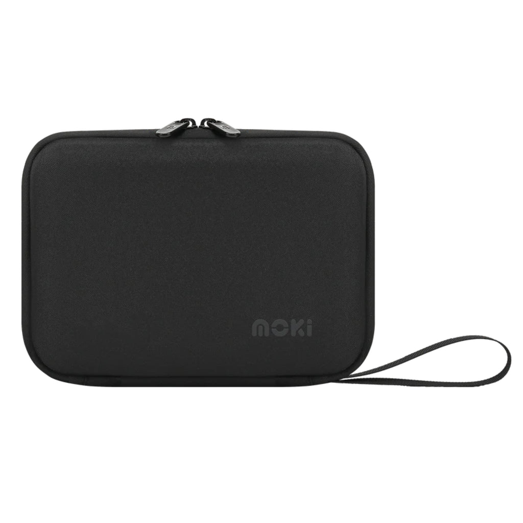 Moki Travel Case & 3 Cables Pack - White