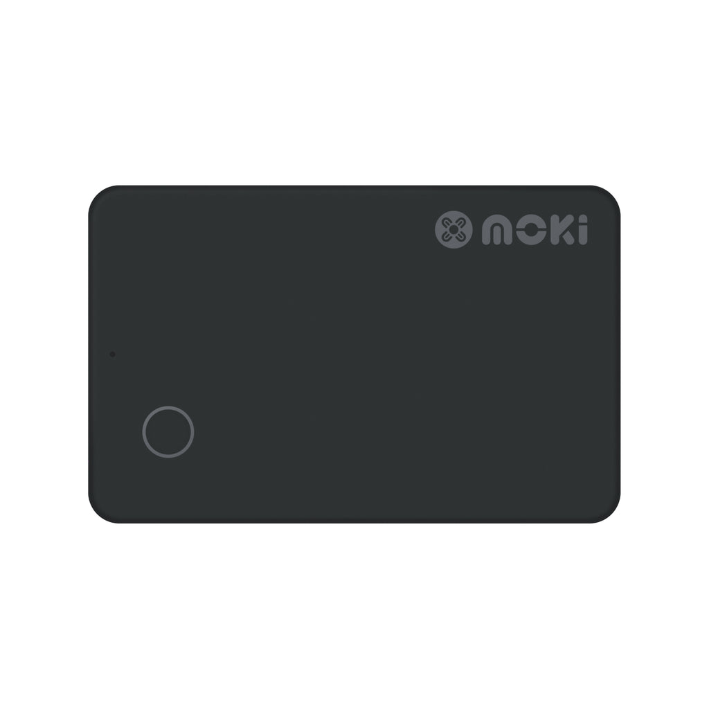 Moki MokiTag Card & Luggage Tag - Black