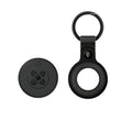 Moki MokiTag & Leather Key Ring - Black