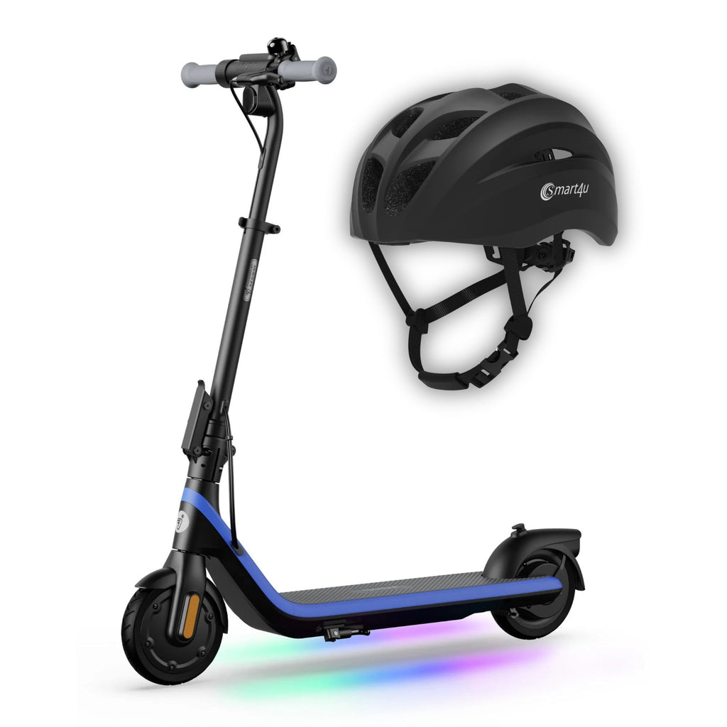 Segway NineBot Electric KickScooter C2 Pro & Large Smart Urban Helmet - Grey