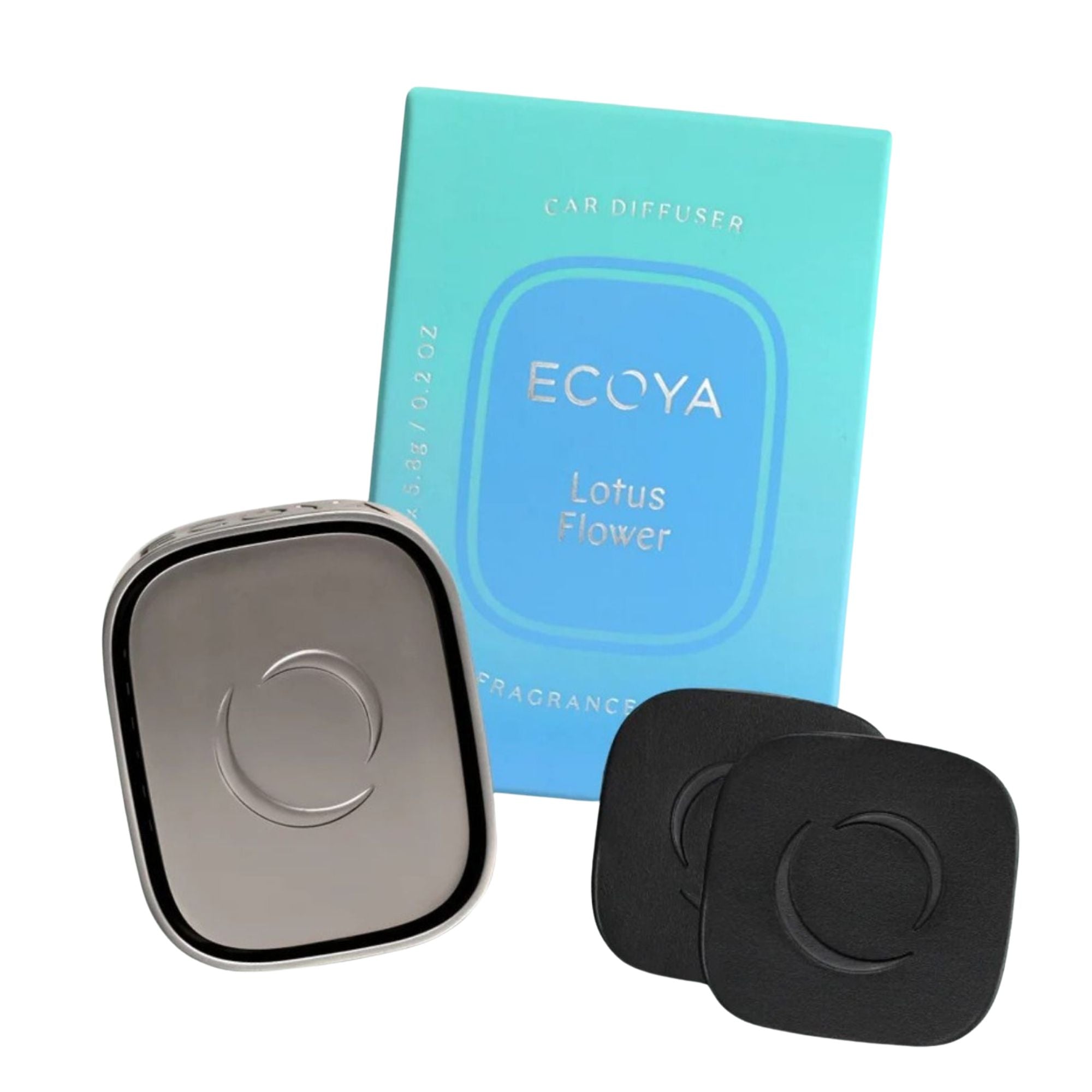 Ecoya Car Diffuser & Fragrance Pods - Lotus Flower
