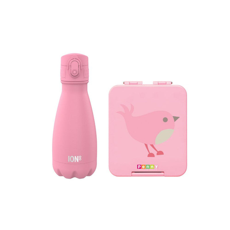 Penny Scallan Mini Bento Box + Bonus ION8 Bottle - Chirpy Bird