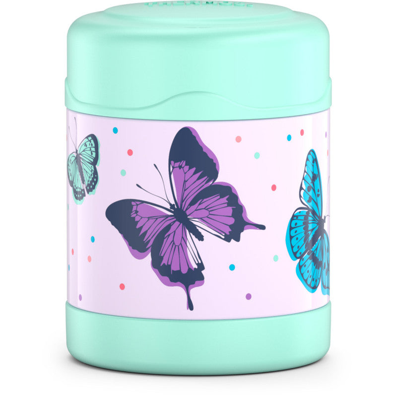 Thermos FUNtainer? Vacuum Insulated Food Jar & Drink Bottle Set - Mint Butterfly
