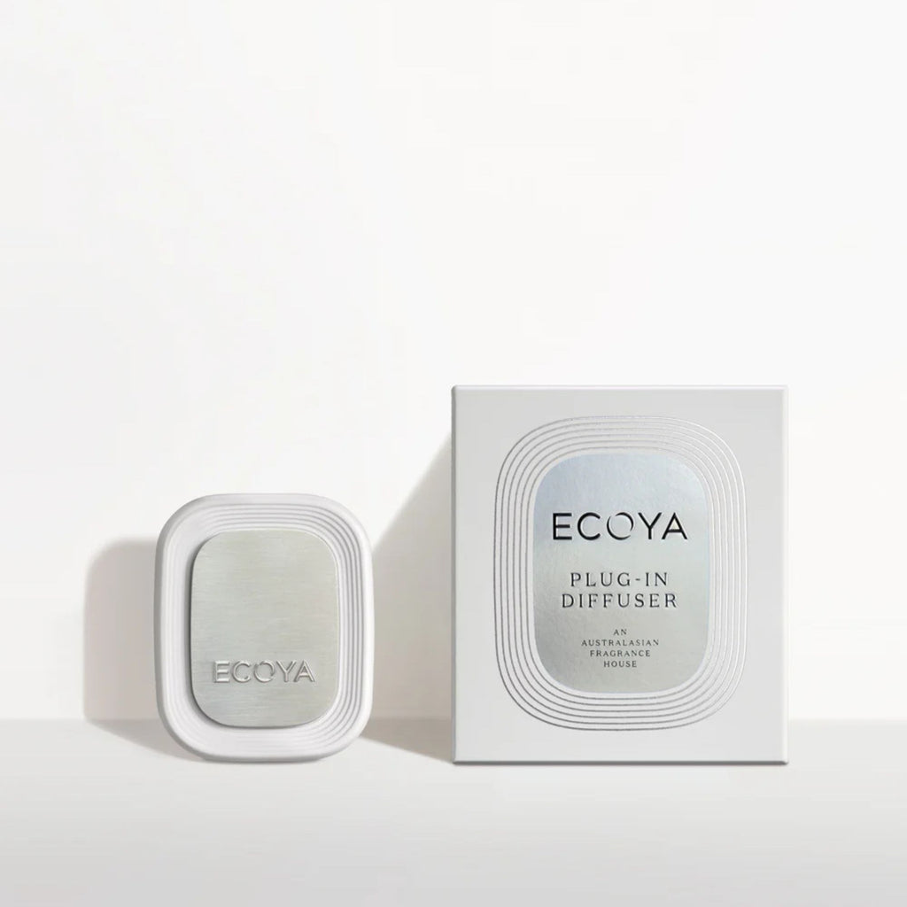 Ecoya Plug-In Diffuser & Fragrance Flask Set - Lotus Flower