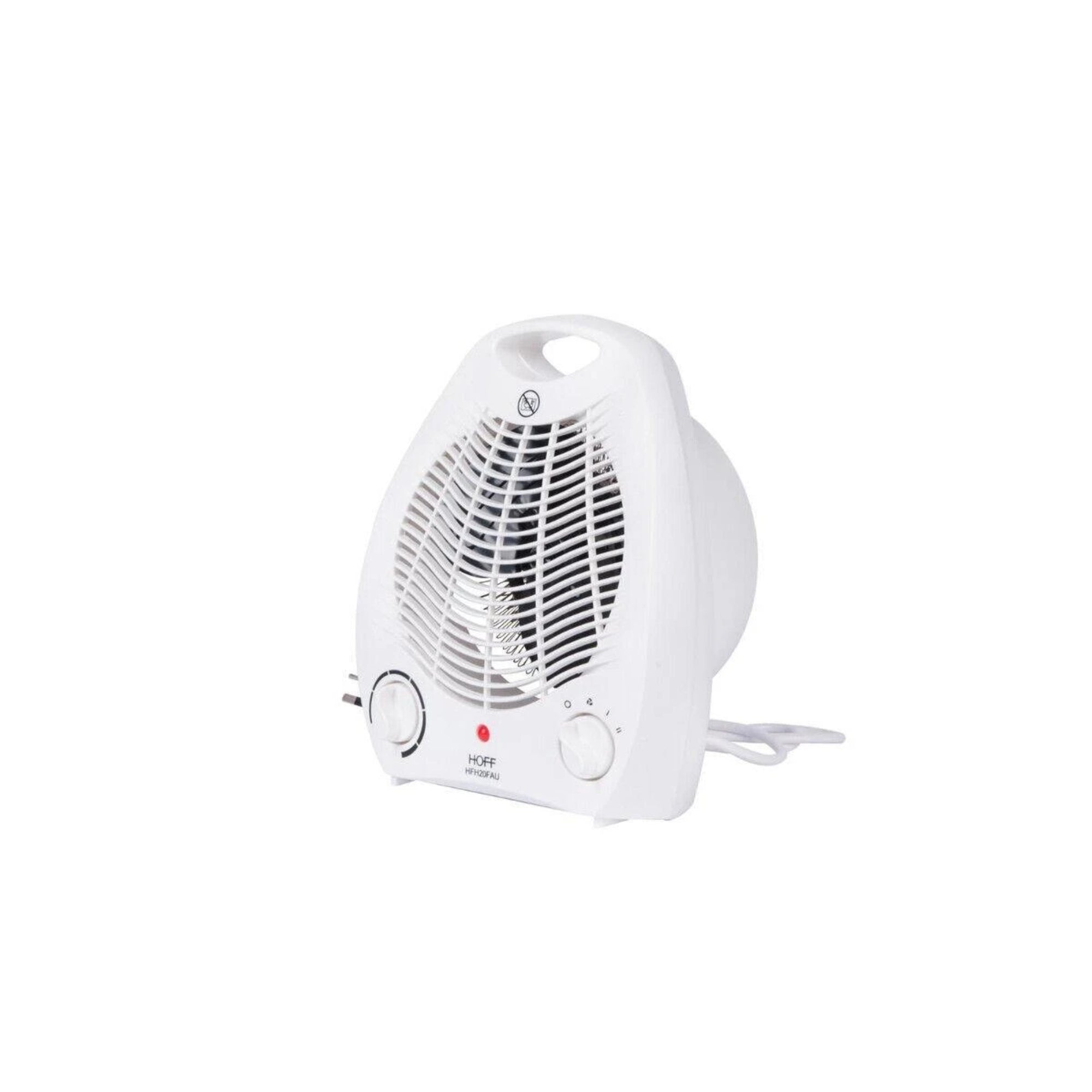 Hoff 2000W Upright Fan Heater Pack of 2