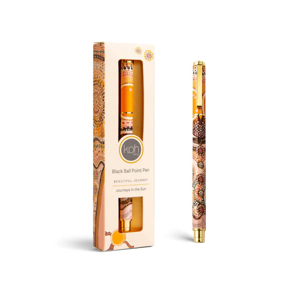 Koh Living Journeys in the Sun Book & Pen Set - Multi