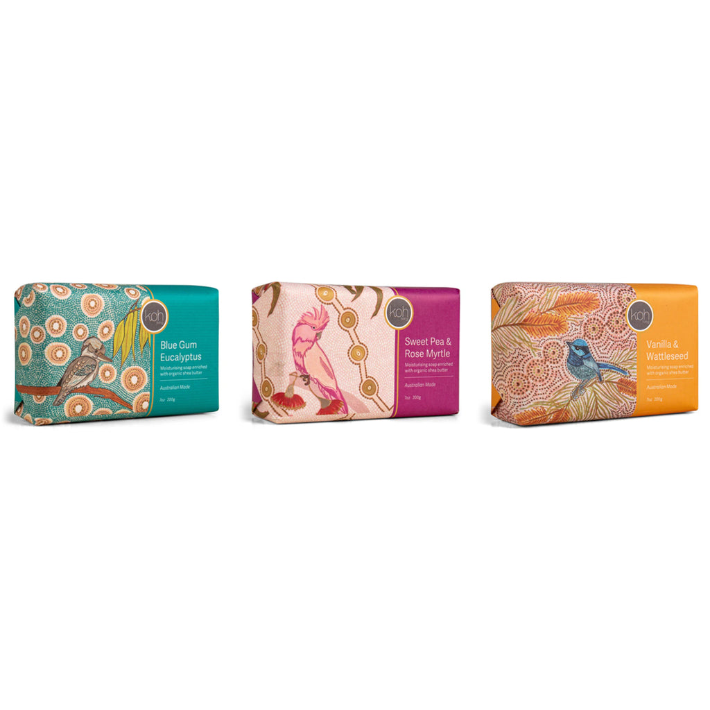 Koh Living Dreamtime Symphony 3 Piece Soap Pack