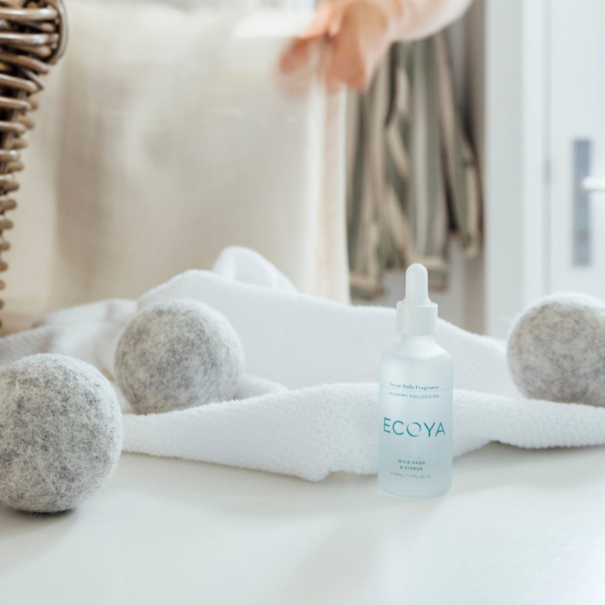 Ecoya Wild Sage and Citrus Laundry Care Bundle
