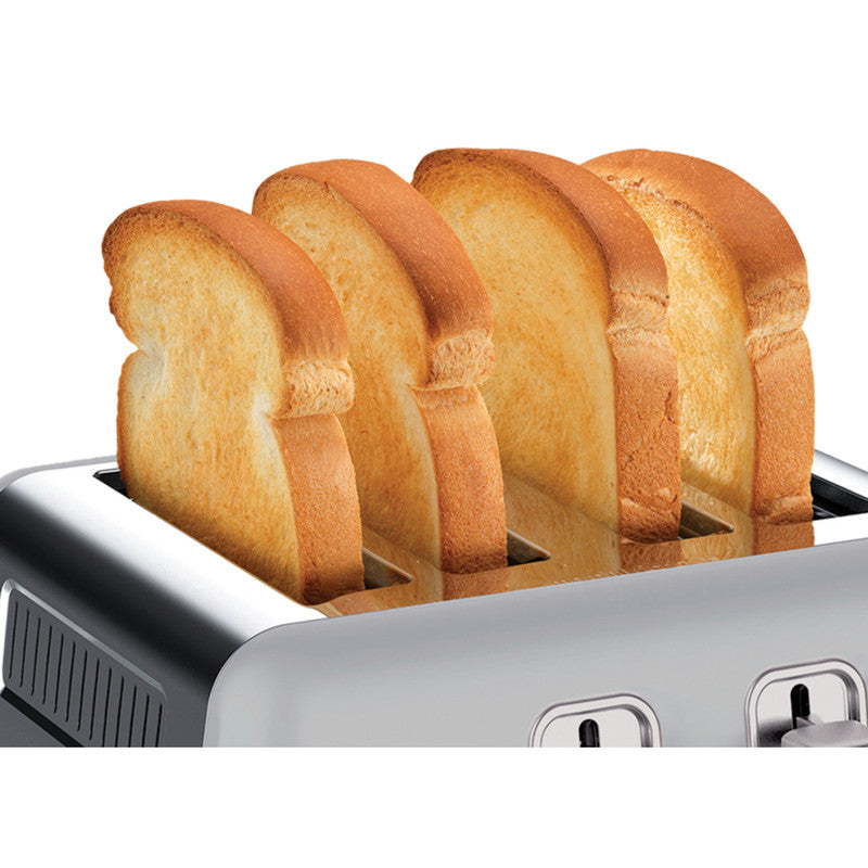 Morphy Richards Ascend Chrome 1.5L Kettle & 4 Slice Toaster Set - Upward Blue
