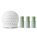 Endota Live Well Essential Oil Diffuser and Essential Oil Pack - Signature, Clarity, Breathe