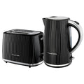 Russell Hobbs Eden 1.7L Kettle & 2 Slice Toaster - Black