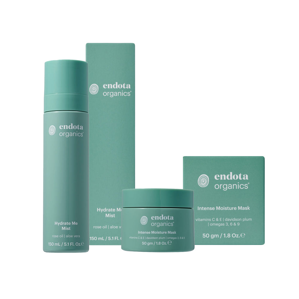 Endota Hydrate Me Mist and Moisture Mask
