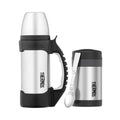 Thermos 1L The Rock Insulated Flask & 470ml Insulated Food Jar - Stainless Steel