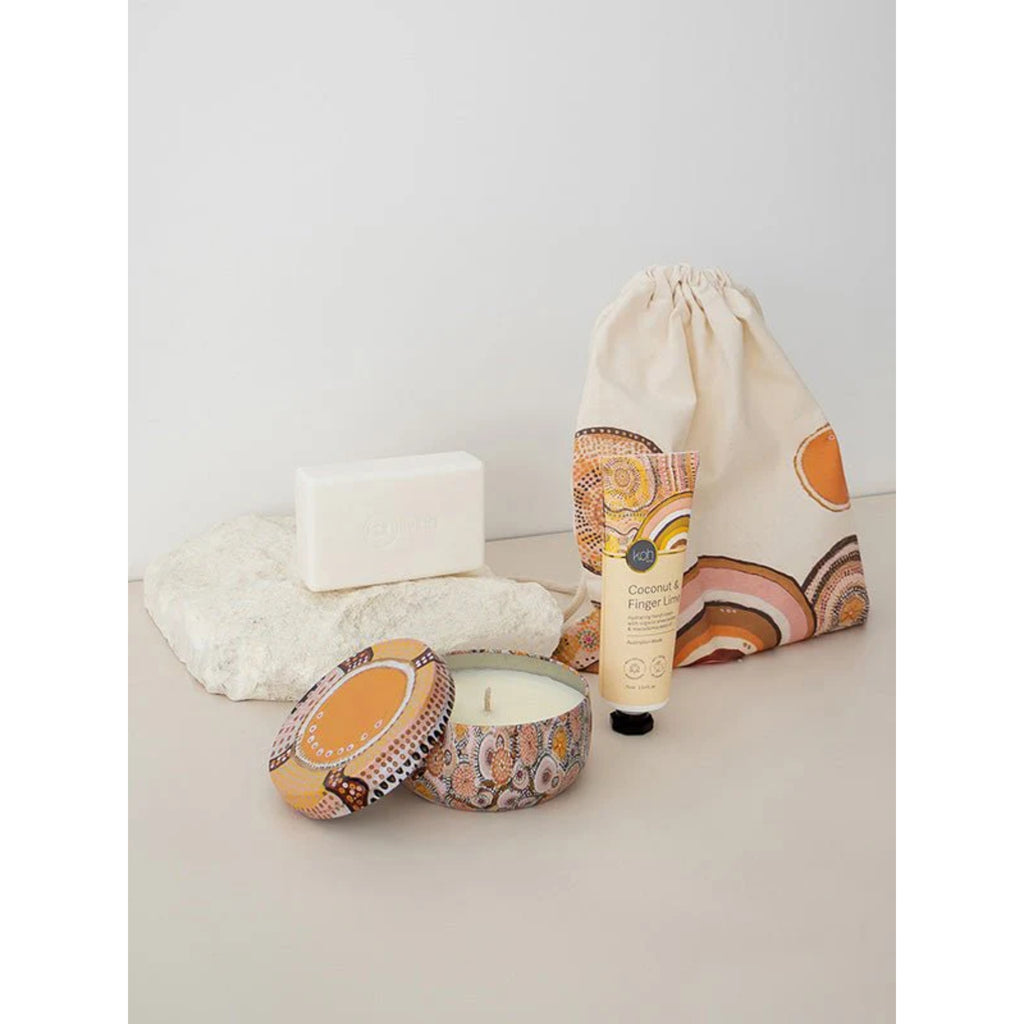 Koh Living Coconut & Finger Lime Body Gift Set - Multi
