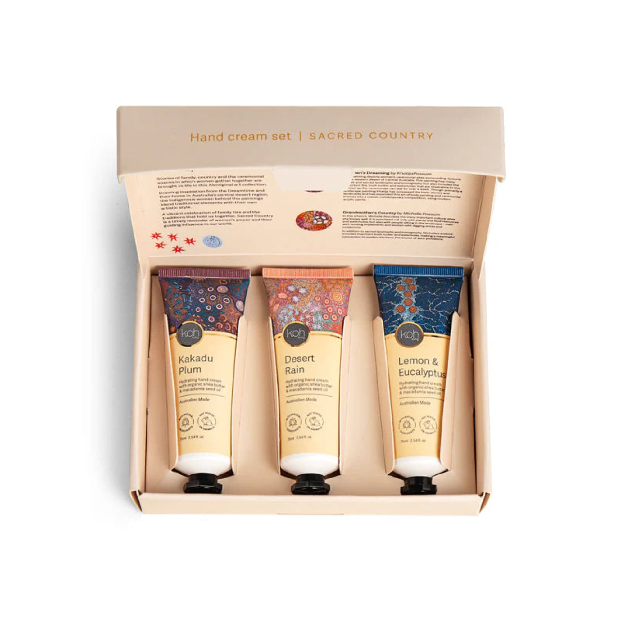 Koh Living Sacred Country Hand Cream Set - Multi