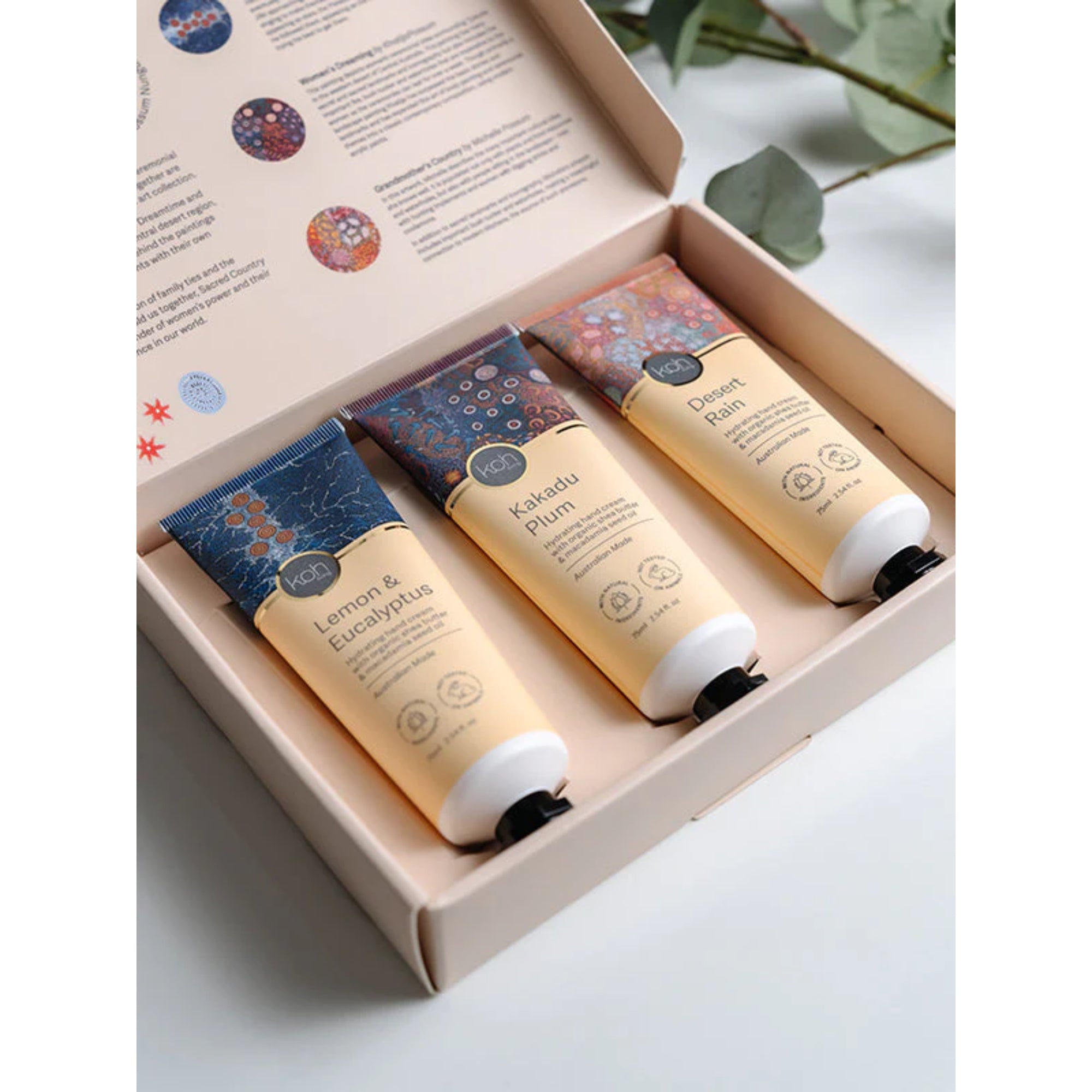 Koh Living Sacred Country Hand Cream Set - Multi
