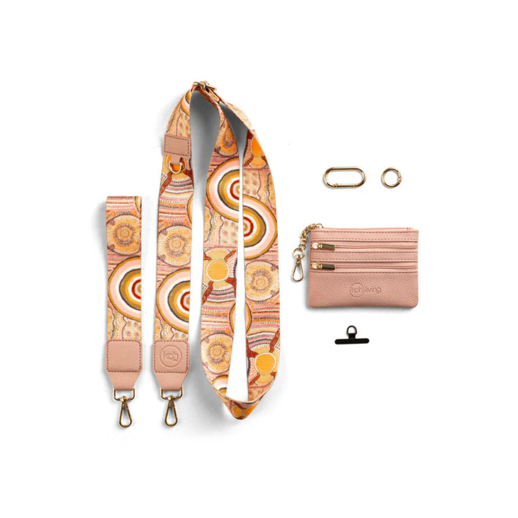 Koh Living Journeys in the Sun Mobile Phone Lanyard Strap - Multi