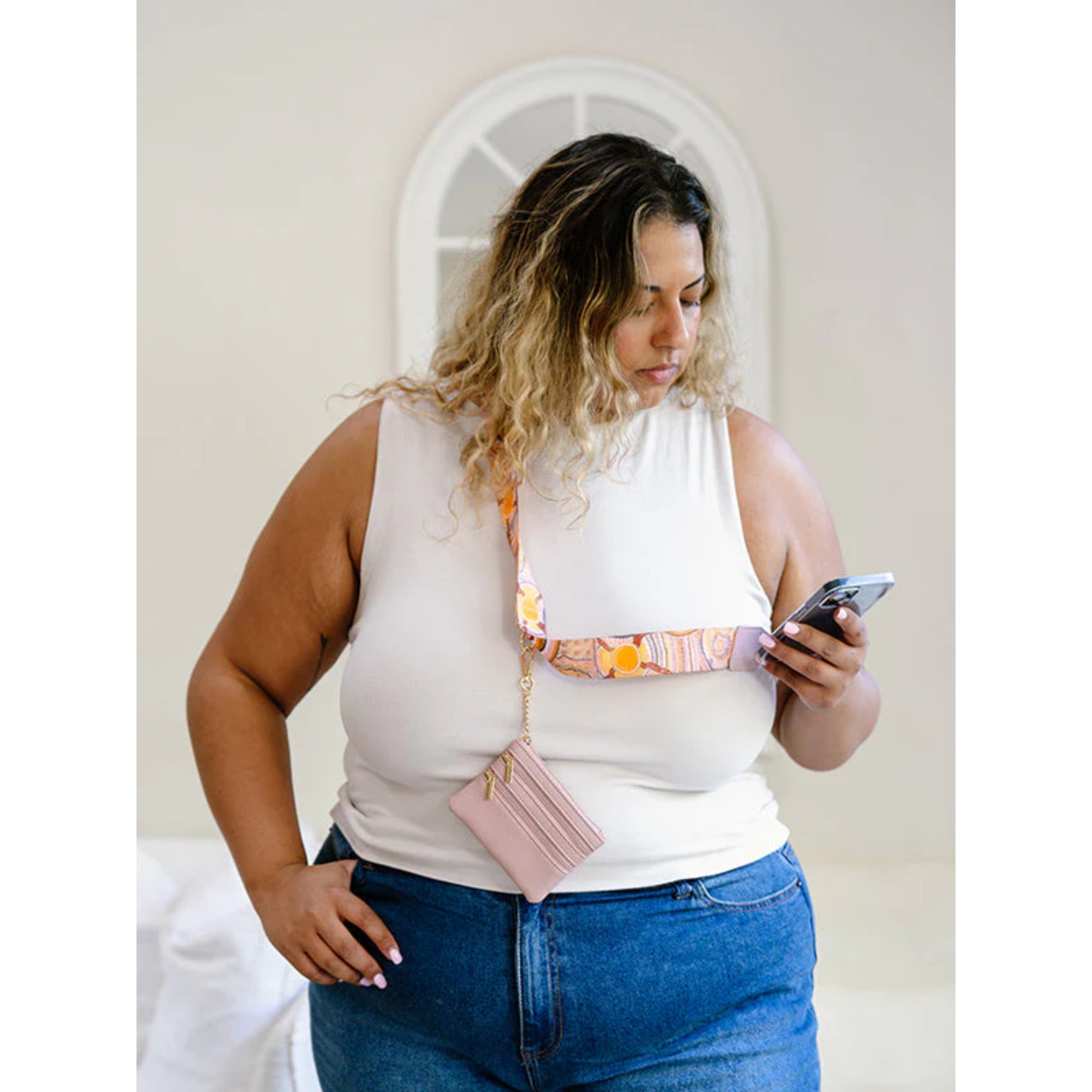 Koh Living Journeys in the Sun Mobile Phone Lanyard Strap - Multi