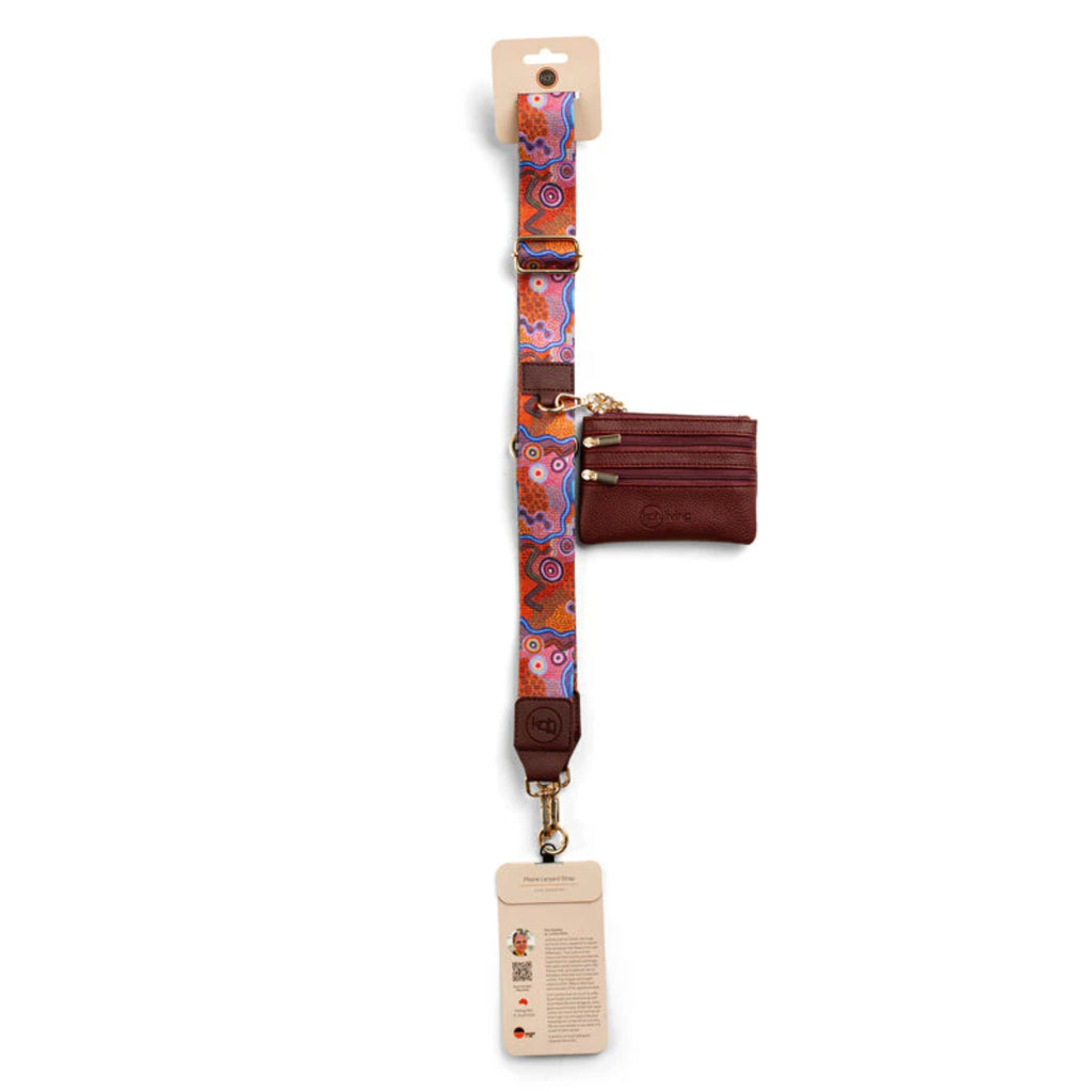 Koh Living Our Country Mobile Phone Lanyard Strap - Multi