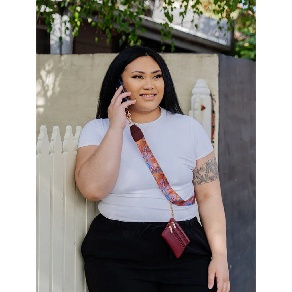 Koh Living Our Country Mobile Phone Lanyard Strap - Multi