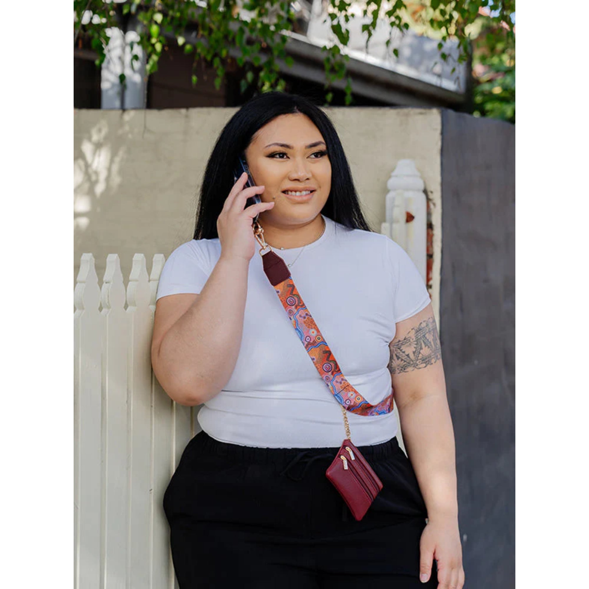 Koh Living Our Country Mobile Phone Lanyard Strap - Multi
