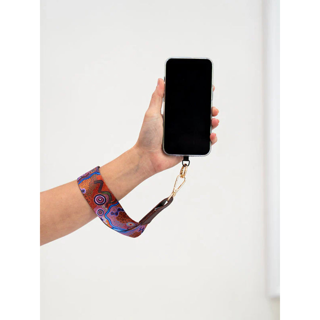 Koh Living Our Country Mobile Phone Lanyard Strap - Multi