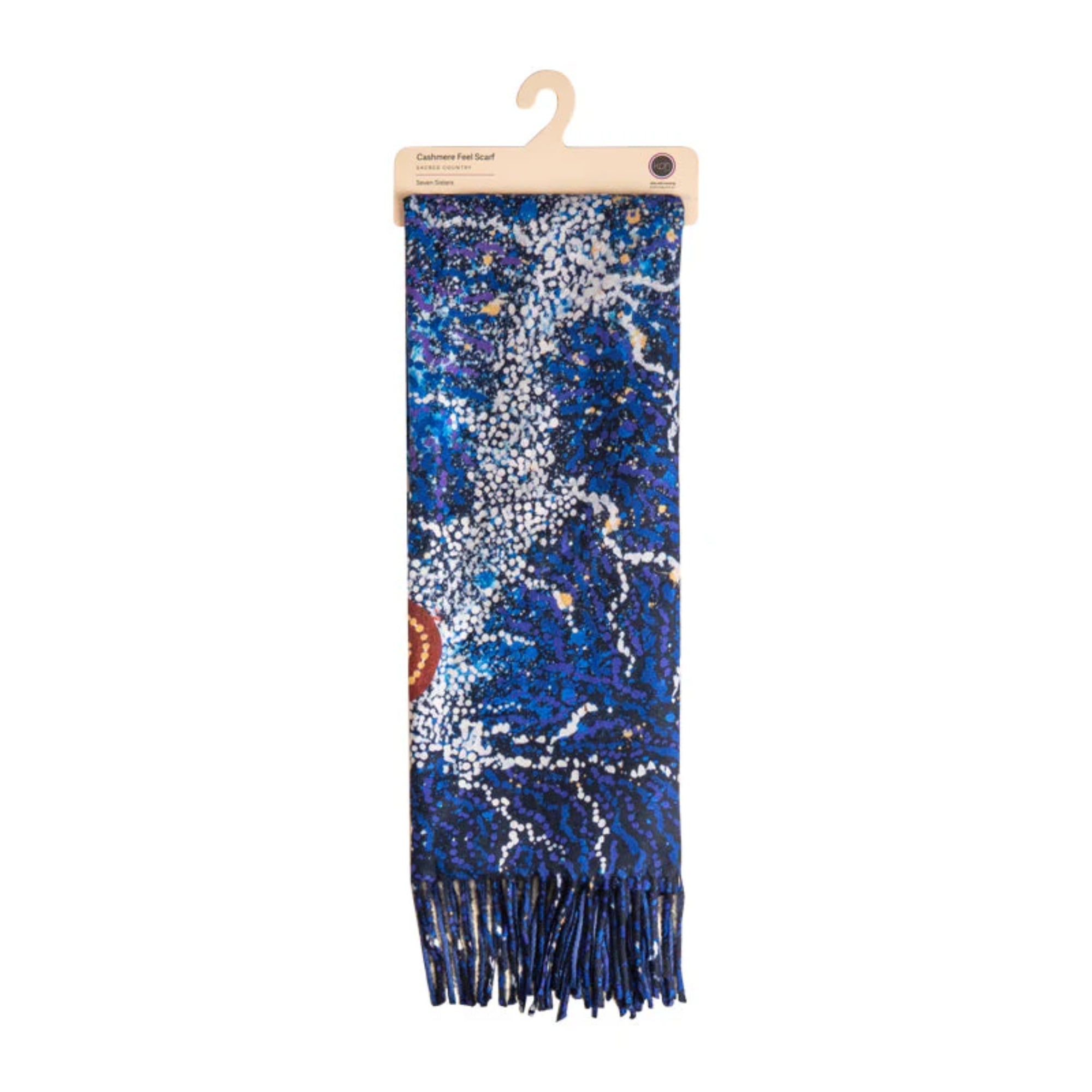 Koh Living Sacred Country Seven Sisters Scarf - Blue