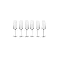 Krosno Avant-Garde Champagne Flute 180ml Set of 6 - Clear