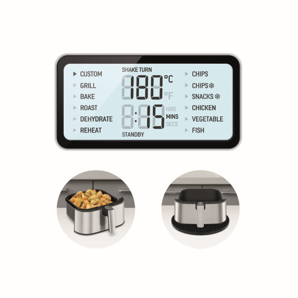 Breville the Air Fryer Chef Plus-Silver