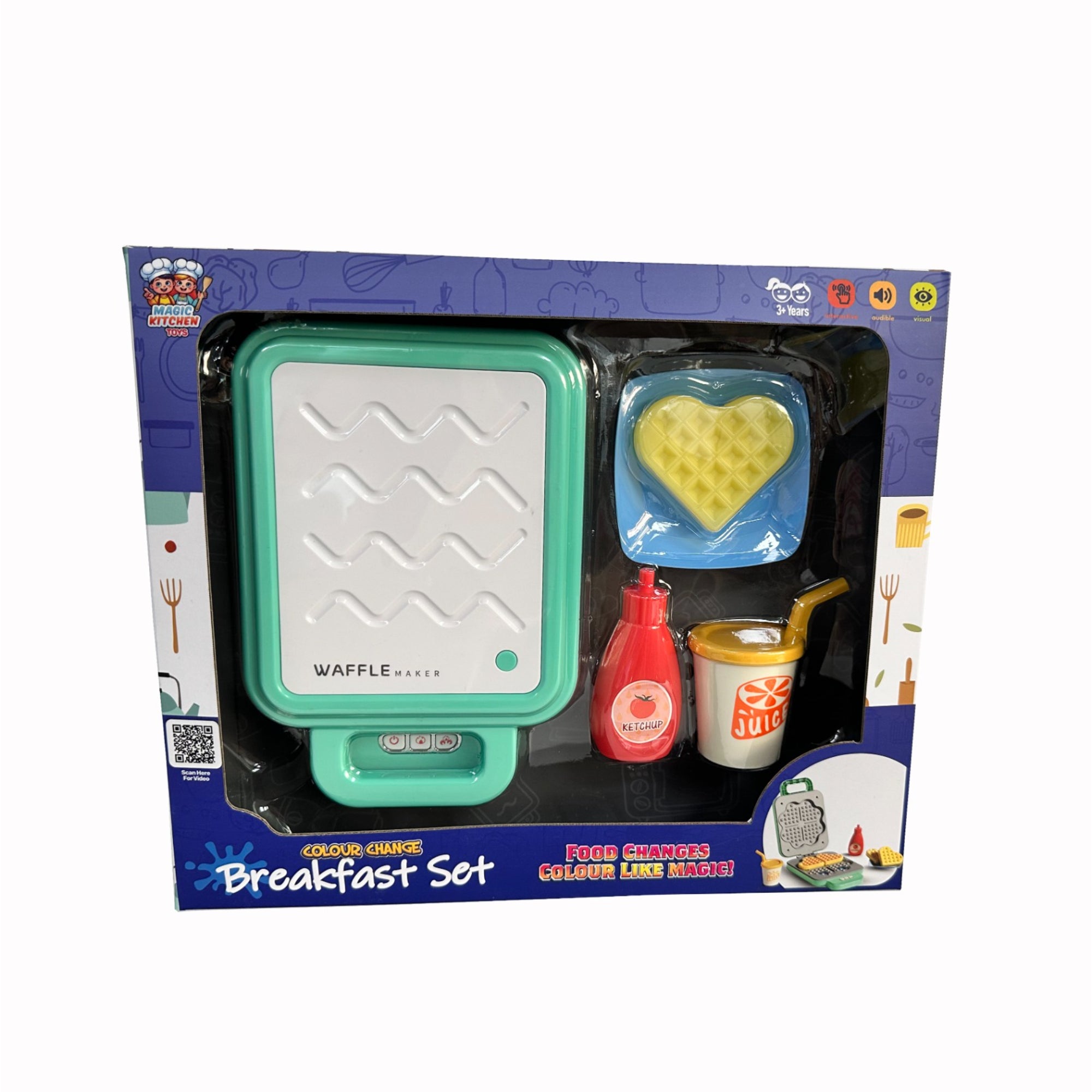 Magic Kitchen Toys Colour Change Breakfast Set