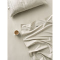 Linen House Augusta Taupe Sheet Set - Queen