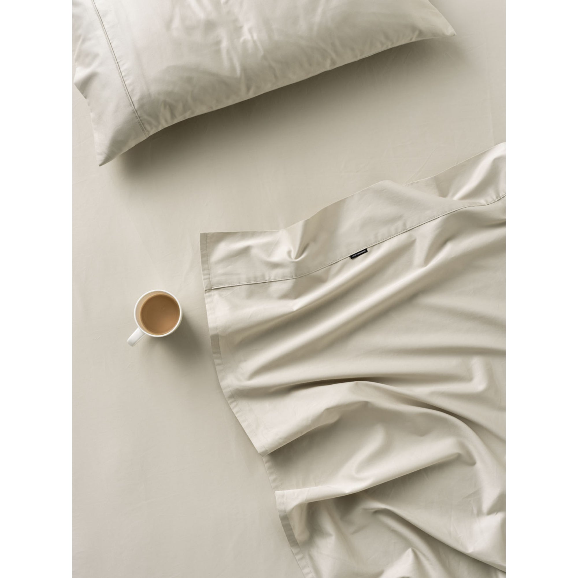 Linen House Augusta Taupe Sheet Set - Queen