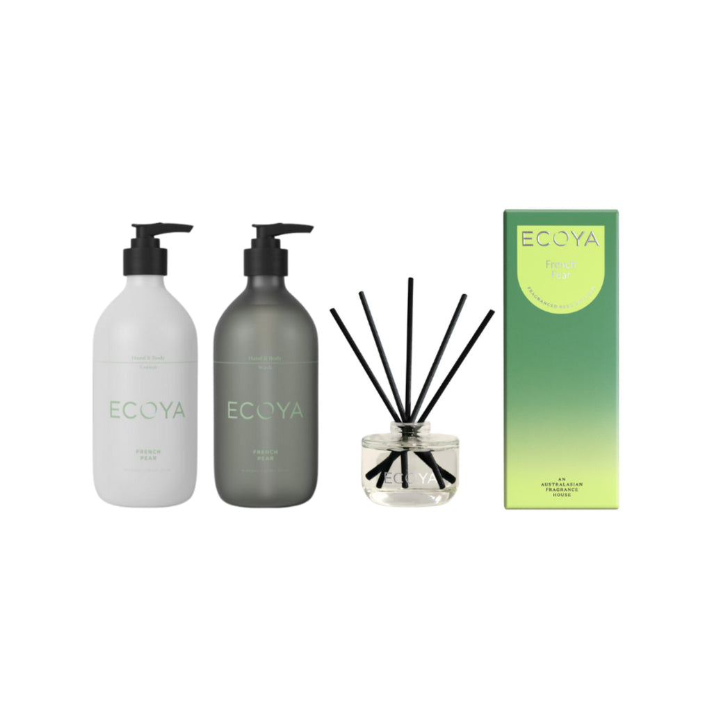 Ecoya French Pear The Fragrant Bathroom set