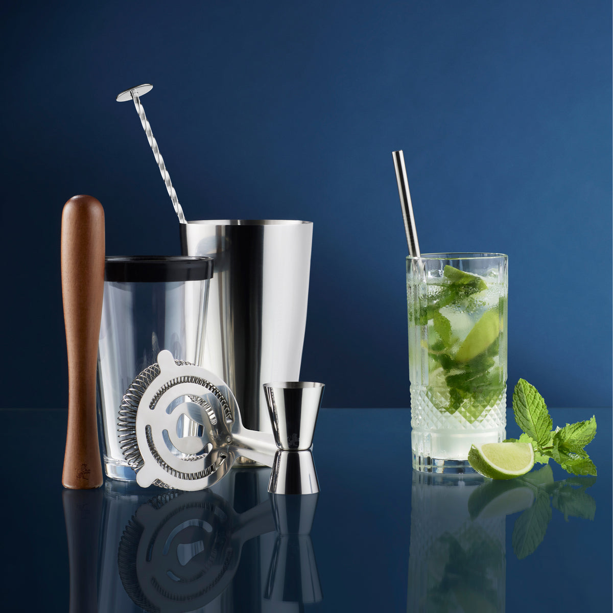 Maxwell & Williams Cocktail & Co Boston Cocktail Shaker - Set of 5