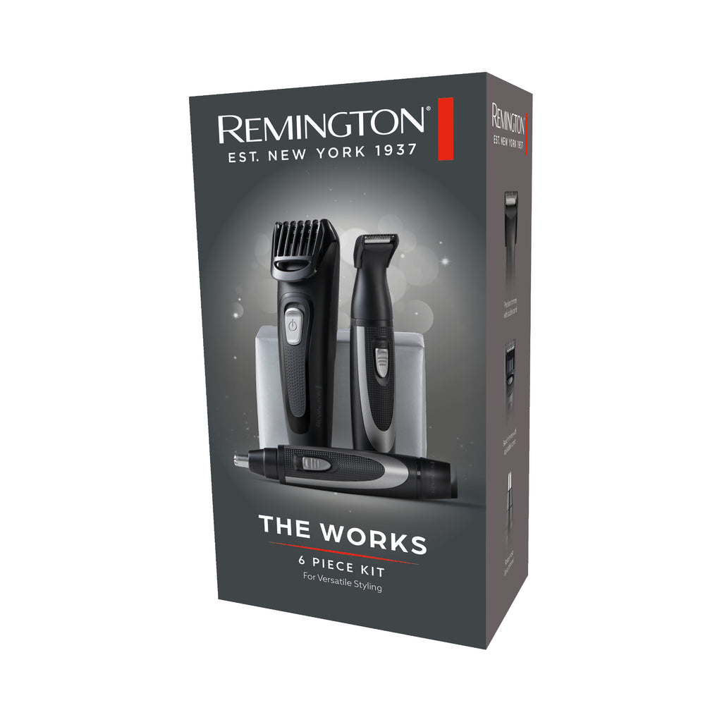 Remington The Works Beard Trimmer Kit - Black