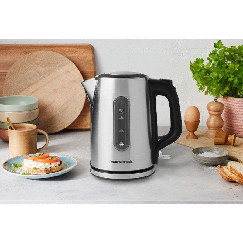 Morphy Richards Equip 1.7L Kettle - Stainless Steel