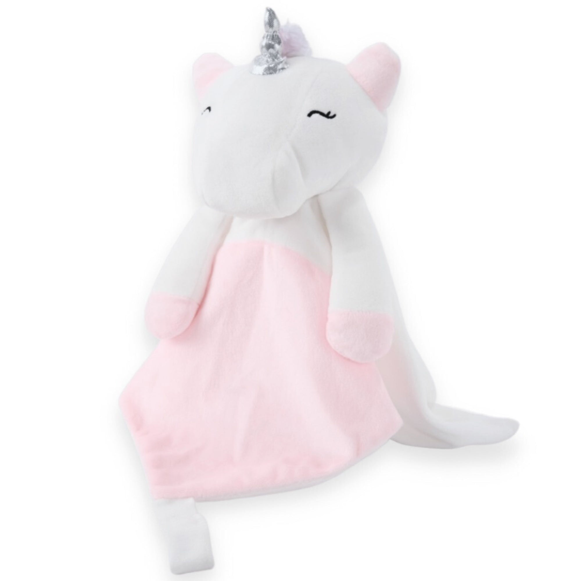 Love By Emi Unicorn Musical Comforter - Pink/White