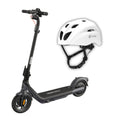 Segway NineBot Electric KickScooter E2 Pro & Smart Urban Helmet - Black
