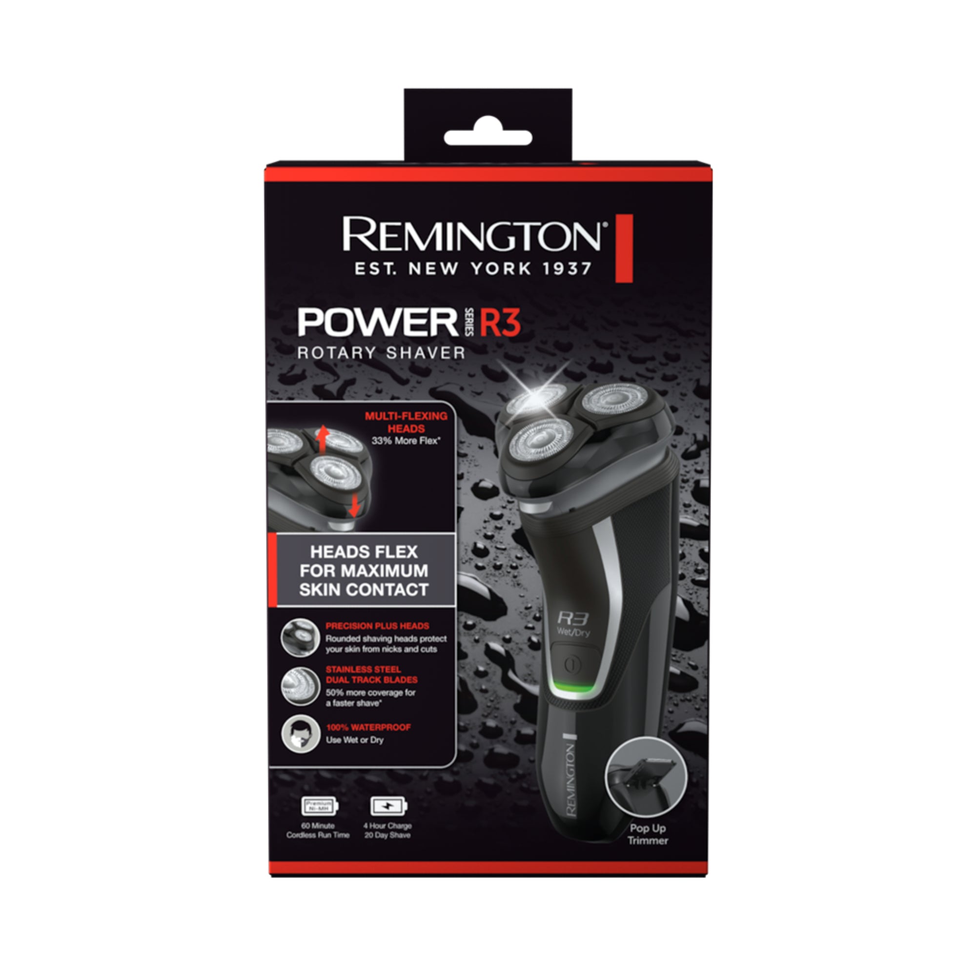 Remington R3500AU Power Series R3 Rotary Shaver