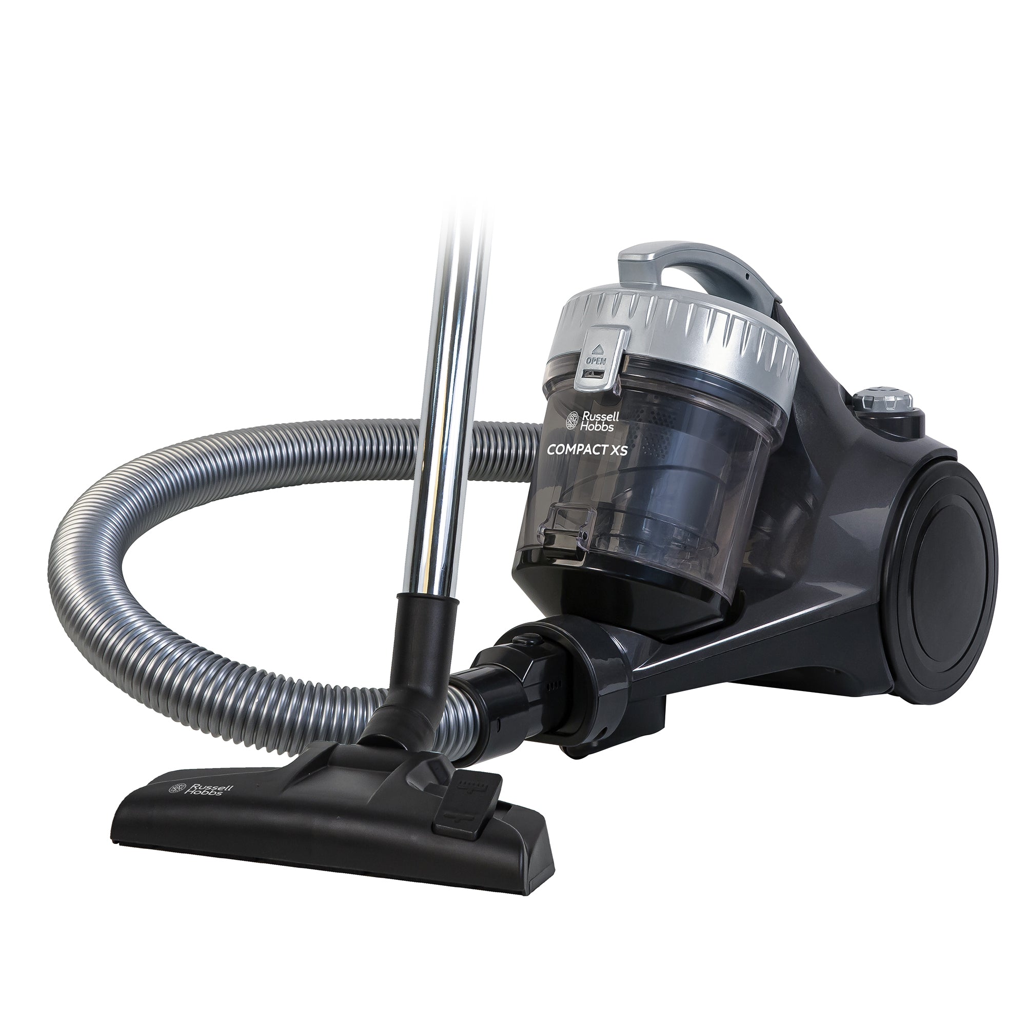 Russell Hobbs CompactXS 1.5L Cylinder Vacuum - Grey